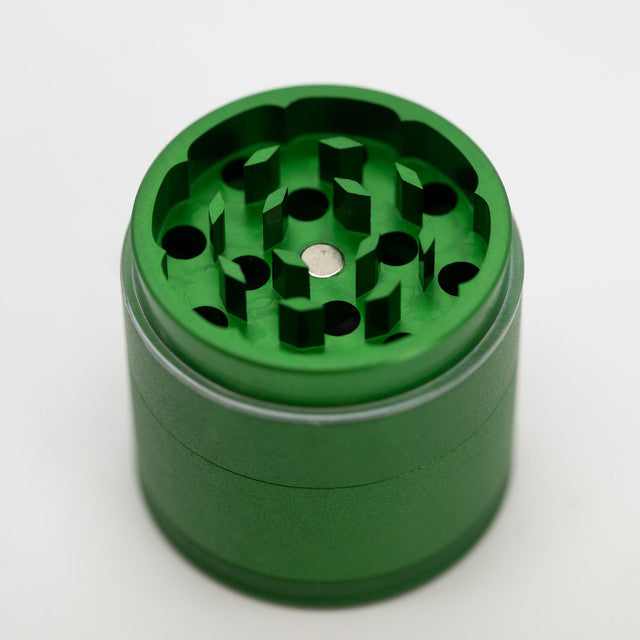 Waterfall 4-Piece Dry Herb Grinder with Removable Screen (43mm)