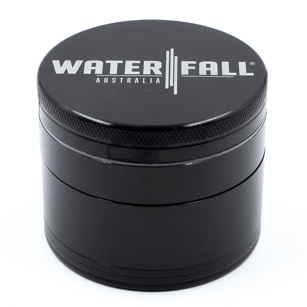 Waterfall 4-Piece Dry Herb Grinder with Removable Screen (63mm)