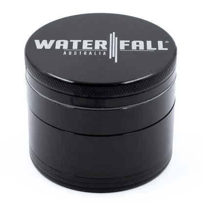 Waterfall 4-Piece Dry Herb Grinder with Removable Screen (63mm)