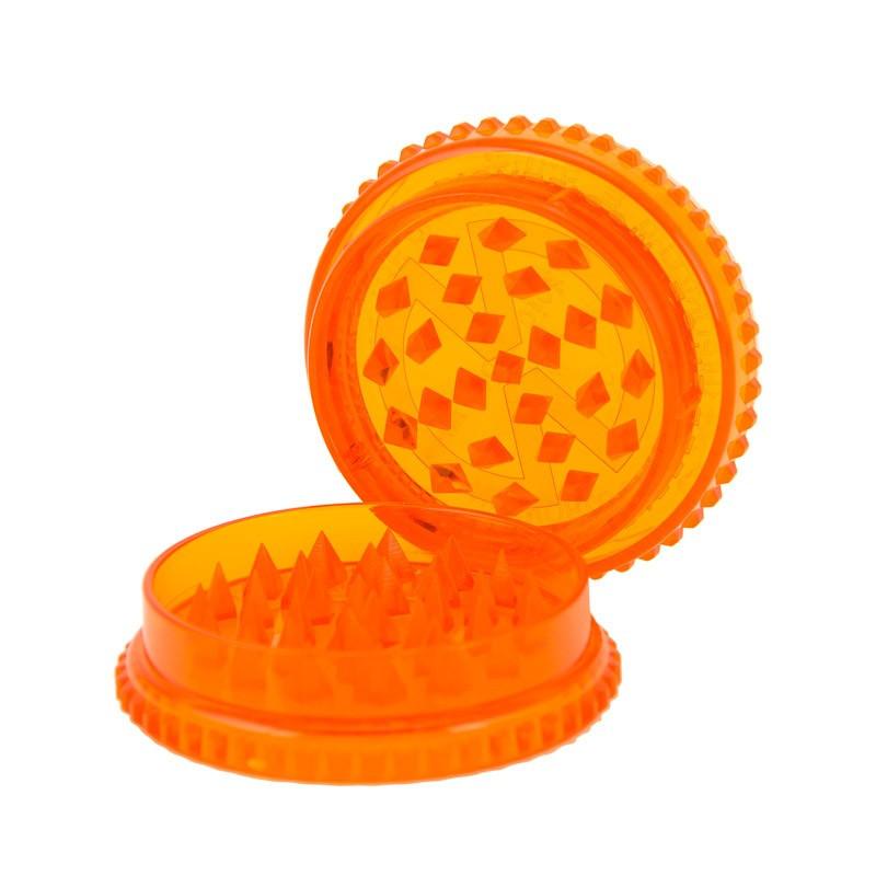 Volcano 2-Piece Plastic Grinder